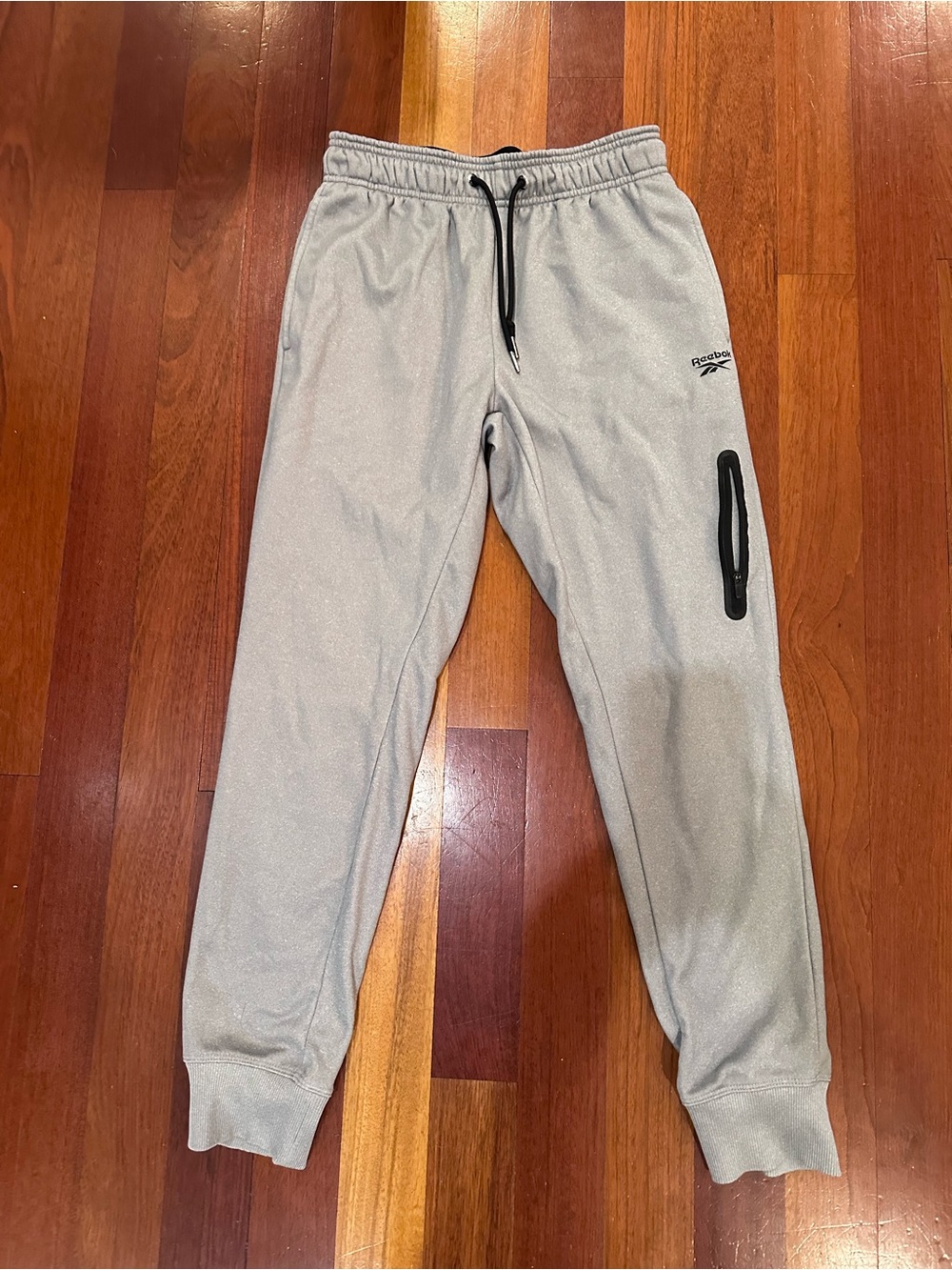 Reebok Men's Light Gray Jogger Pants Size S